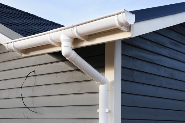 PVC Rain Gutter Installation in Myrtle Beach