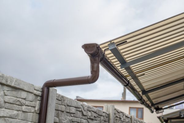 Plastic Downspout Installation in Myrtle Beach